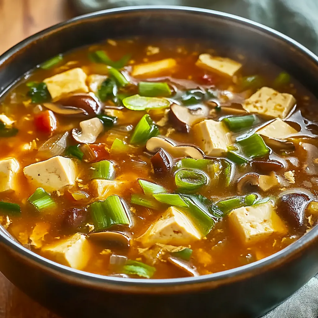 Sopa Quente e Picante Agridoce – Conforto Clássico Chinês - Image 1