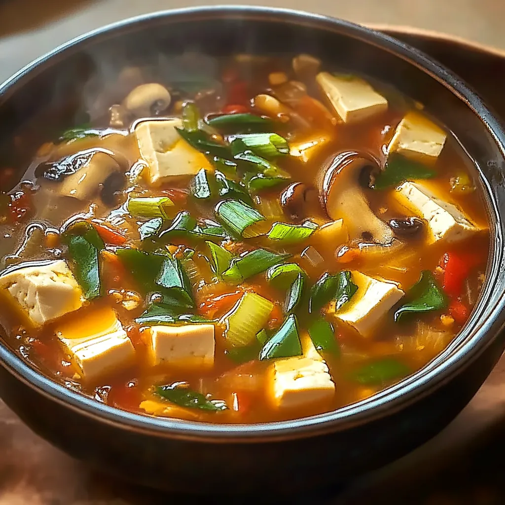 Sopa Quente e Picante Agridoce – Conforto Clássico Chinês - Image 2